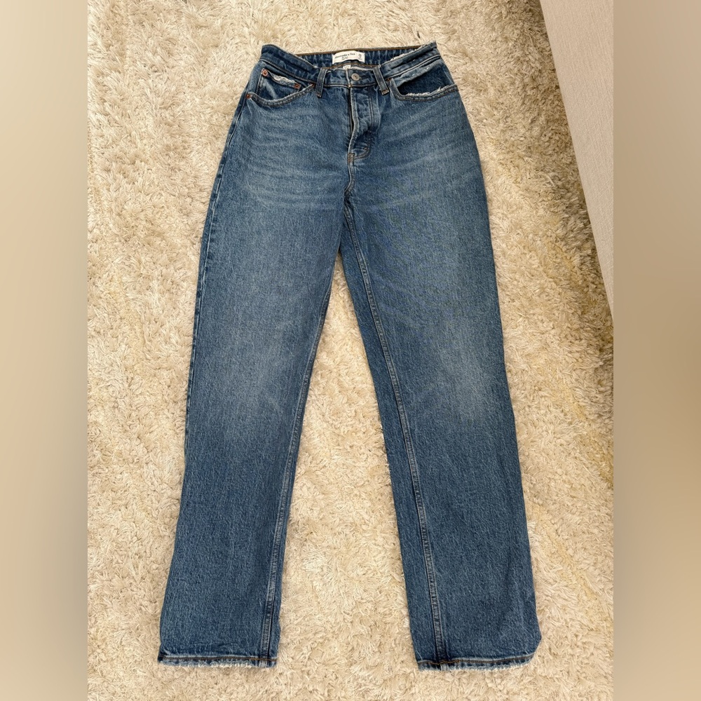 Abercrombie & Fitch The Dad High Rise (Curve Love)
